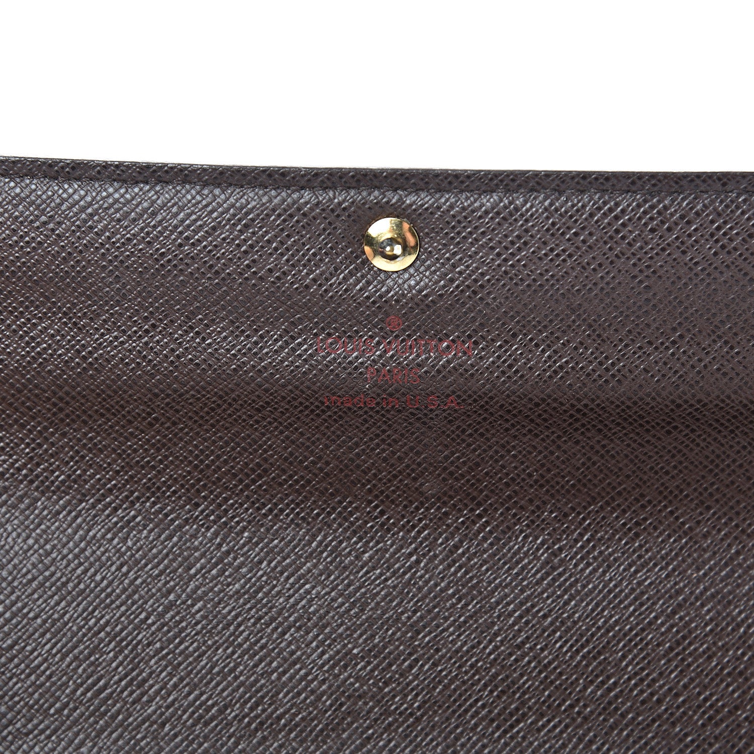 Louis Vuitton Damier Ebene Sarah Wallet 5 of 15