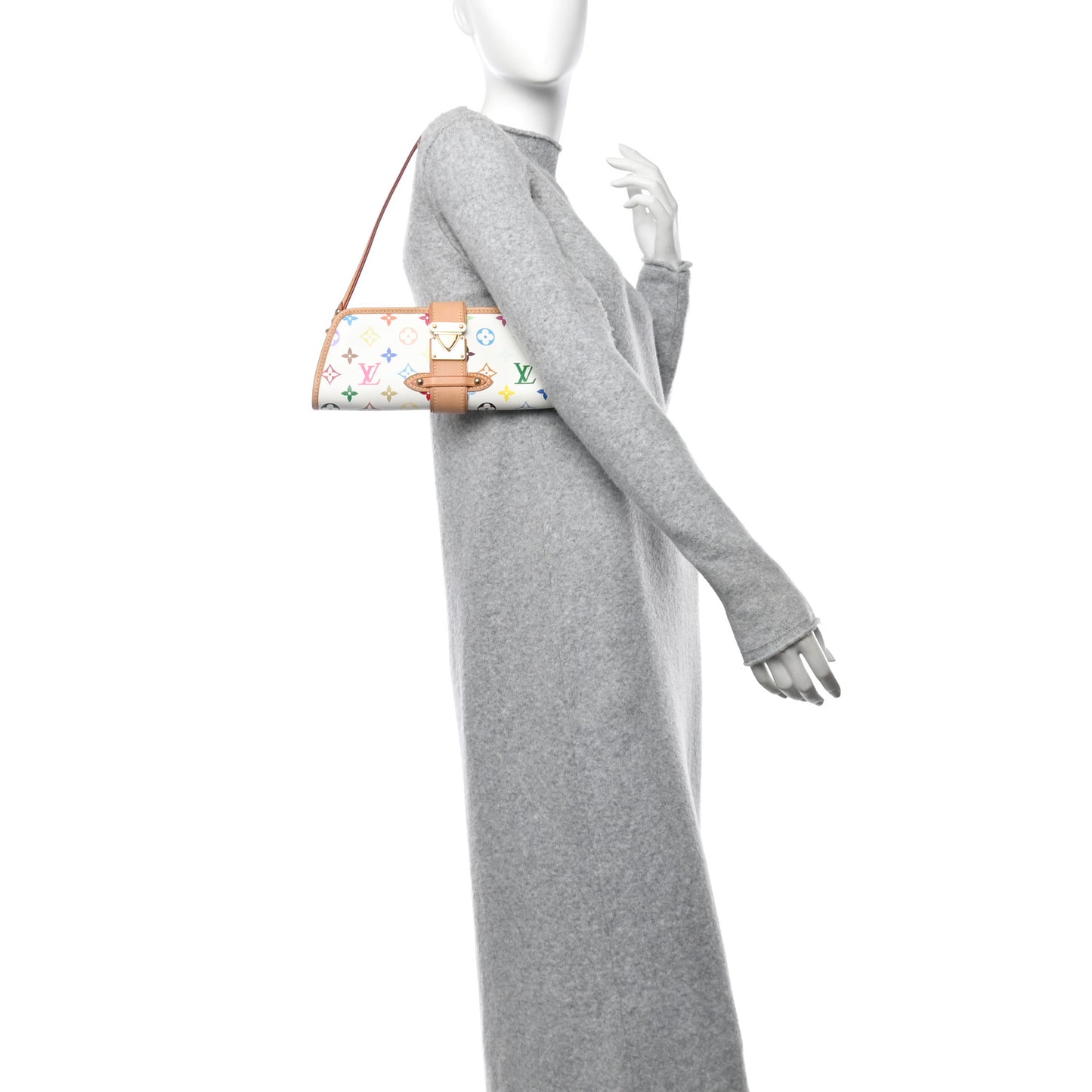 Monogram Multicolor Shirley White