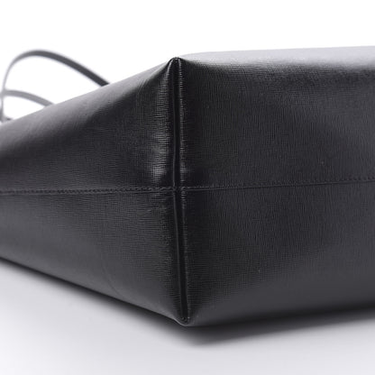 Versace Saffiano Palazzo Medusa Tote Black 9 of 10