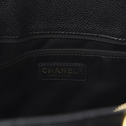Chanel Caviar Quilted Grand Shopping Tote GST Black 5 of 9