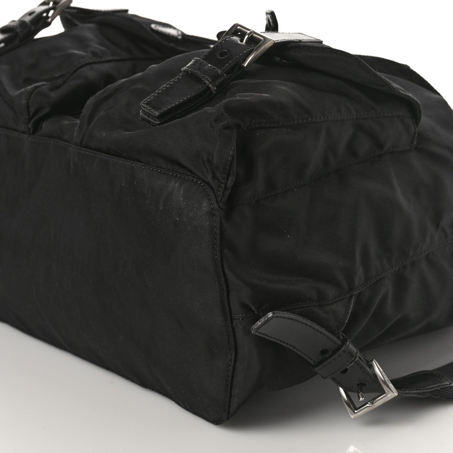 Tessuto Nylon Vela Medium Backpack Black