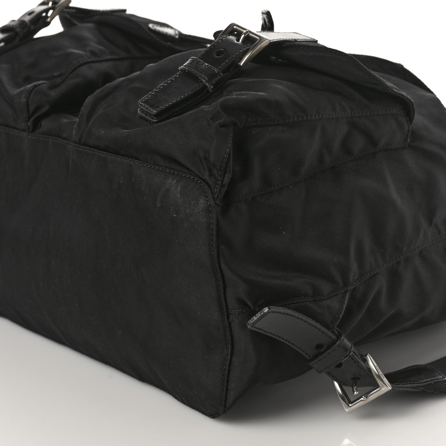 Prada Tessuto Nylon Vela Medium Backpack Black 9 of 13