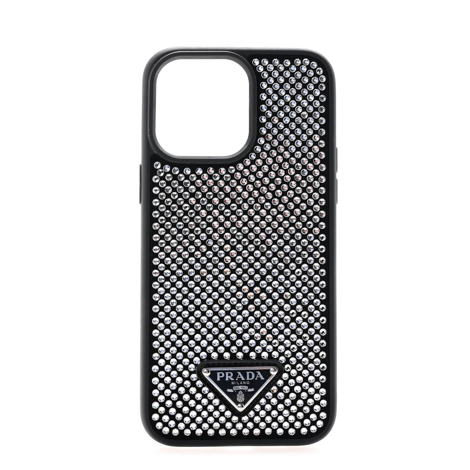 Prada Satin Crystal iPhone 14 Pro Max Case Cristal 1 of 6