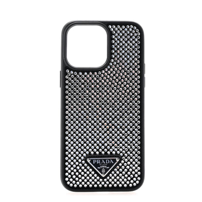 Prada Satin Crystal iPhone 14 Pro Max Case Cristal 1 of 6