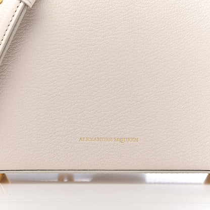 Alexander McQueen Silky Amish Grain Calfskin Box Shoulder Bag 19 Off White 9 of 9