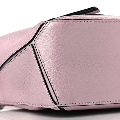 Loewe Calfskin Mini Puzzle Bag Icy Pink 17 of 19