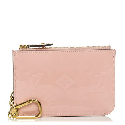 Louis Vuitton Vernis Key Pouch Rose Ballerine 1 of 7