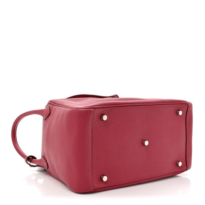 Hermes Taurillon Clemence Lindy 30 Rubis 6 of 25
