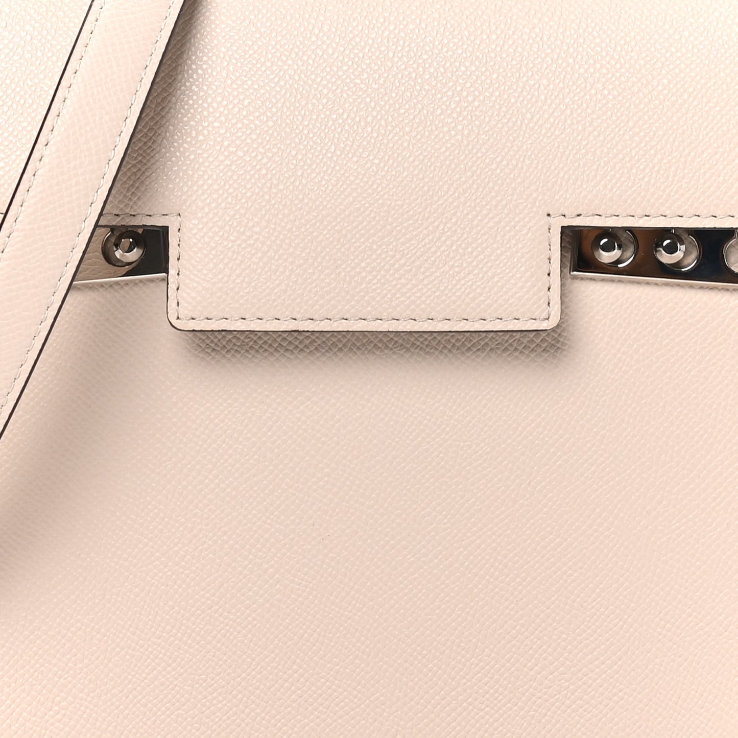 Crispy Calfskin Mini Tempete Satchel Griege