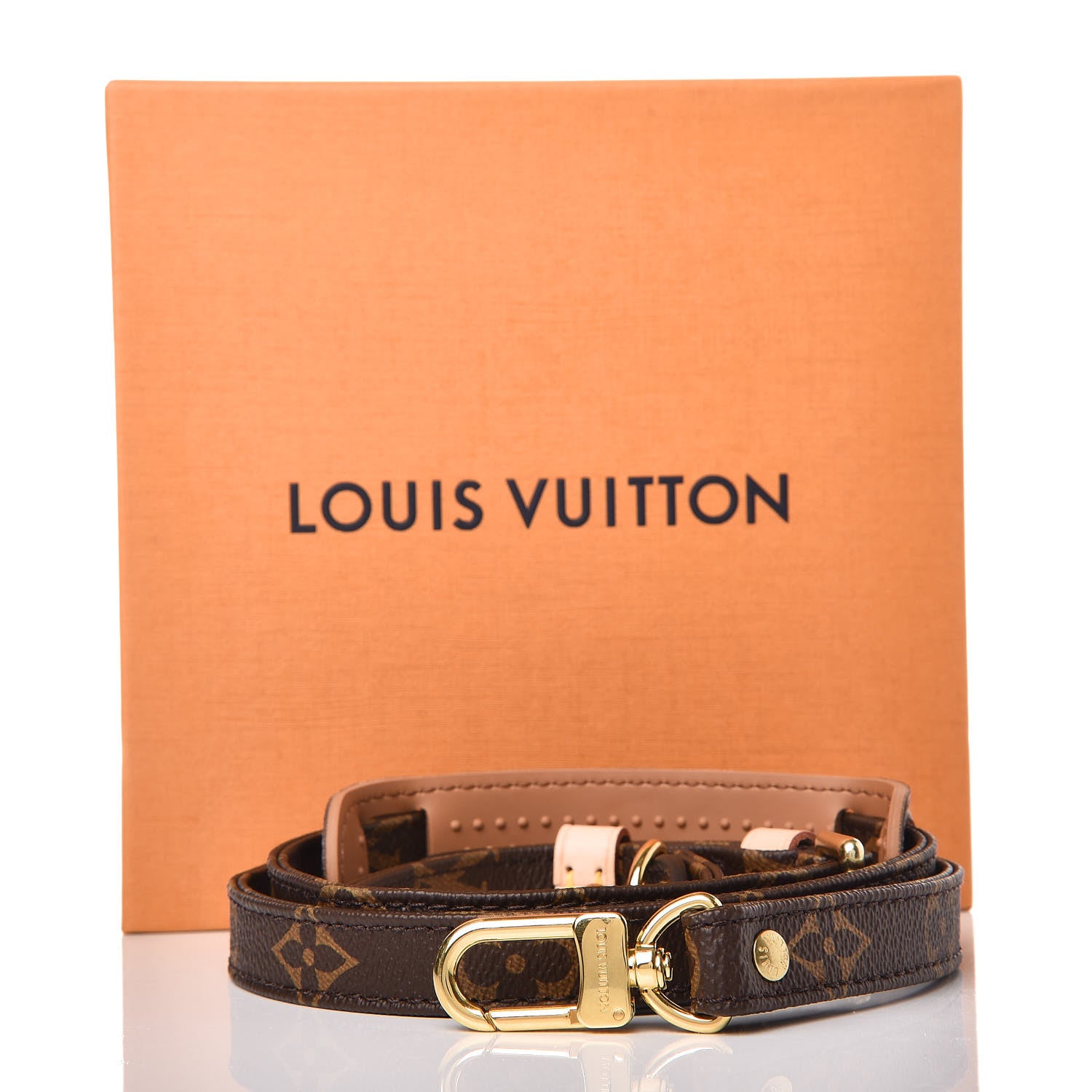 Louis Vuitton Monogram 16mm Adjustable Shoulder Strap 5 of 5