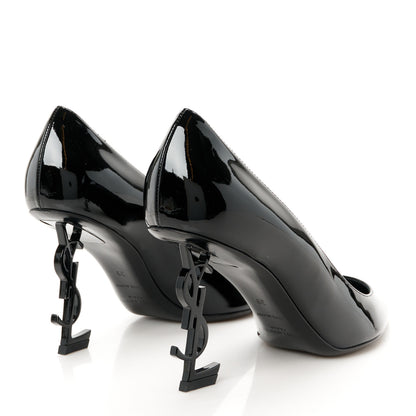 Saint Laurent Patent Opyum 85 Pumps 39 Black 5 of 10