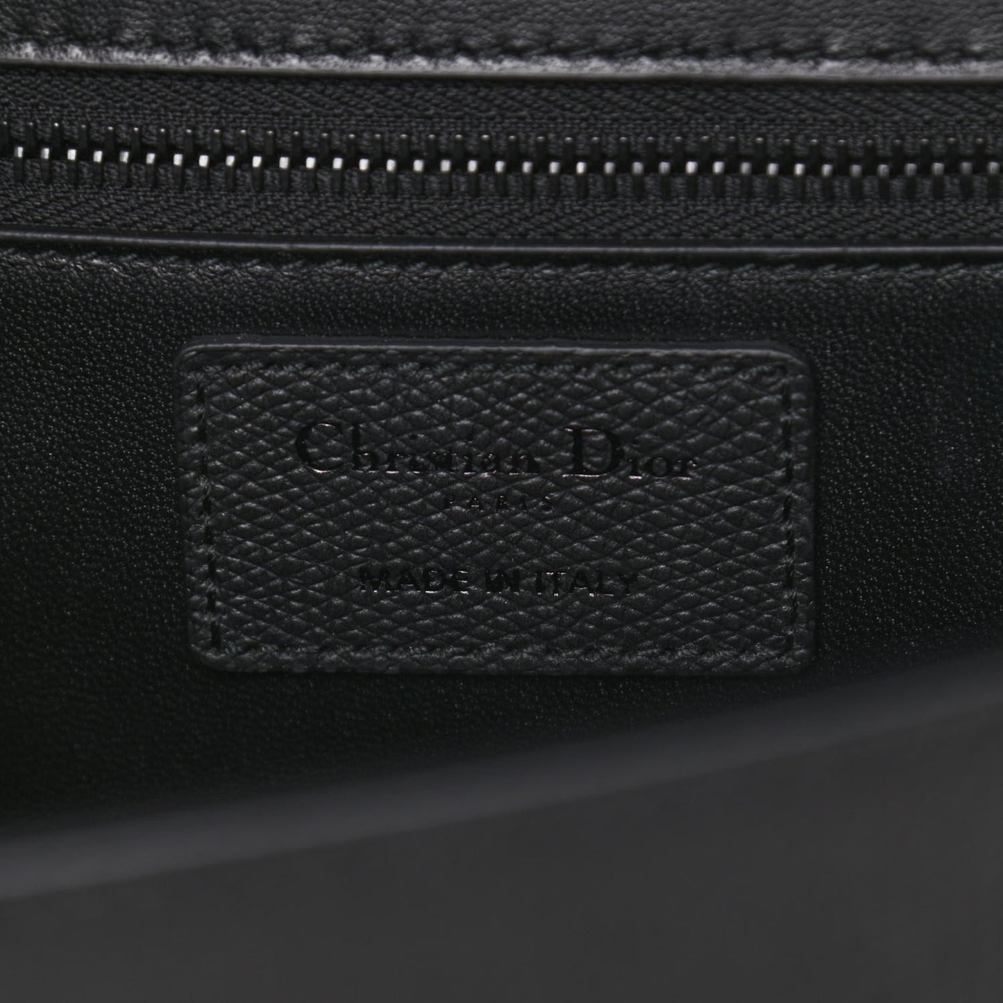 Ultra Matte Grained Calfskin 30 Montaigne Flap Bag Black