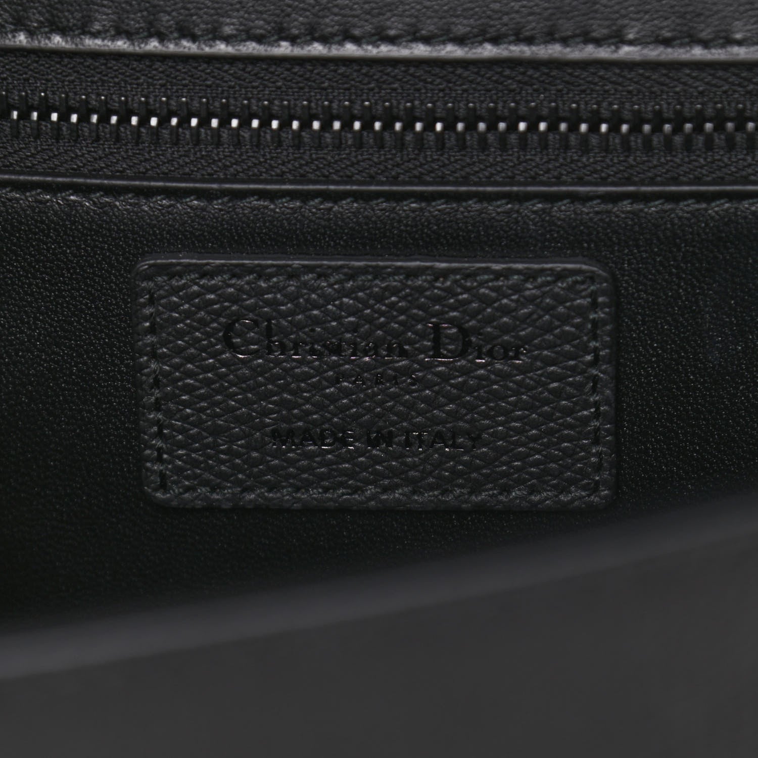 Christian Dior Ultra Matte Grained Calfskin 30 Montaigne Flap Bag Black 7 of 8