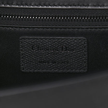 Christian Dior Ultra Matte Grained Calfskin 30 Montaigne Flap Bag Black 7 of 8