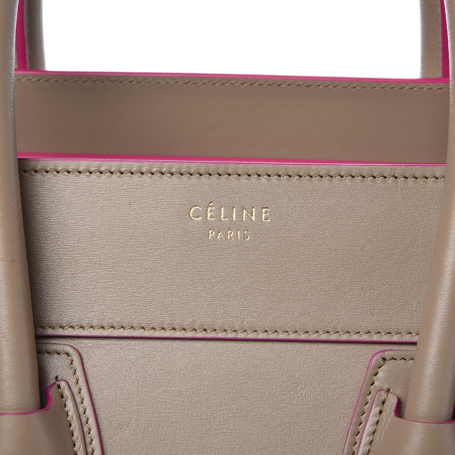 Celine Palmelato Mini Luggage Beige 8 of 8
