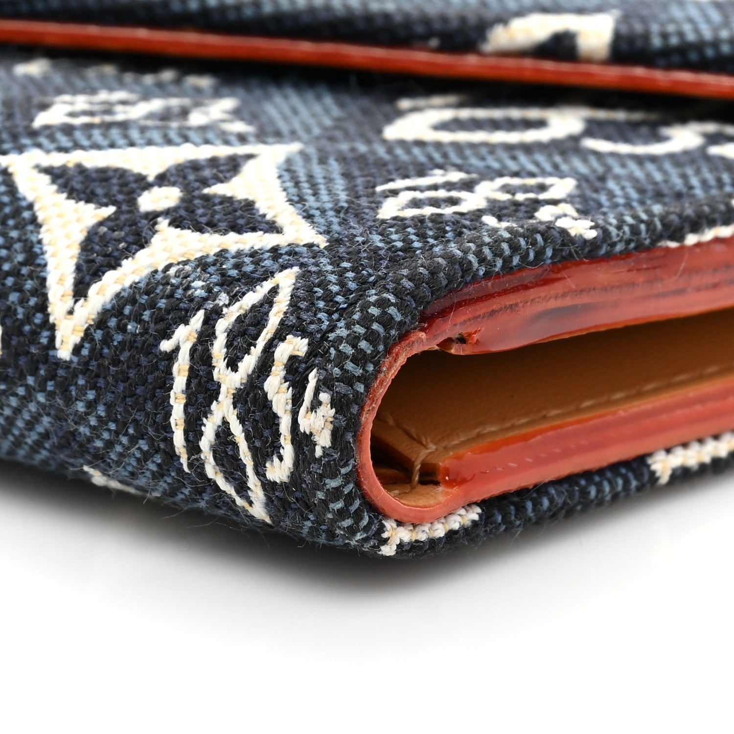 Louis Vuitton Jacquard Since 1854 Victorine Wallet Blue 8 of 11