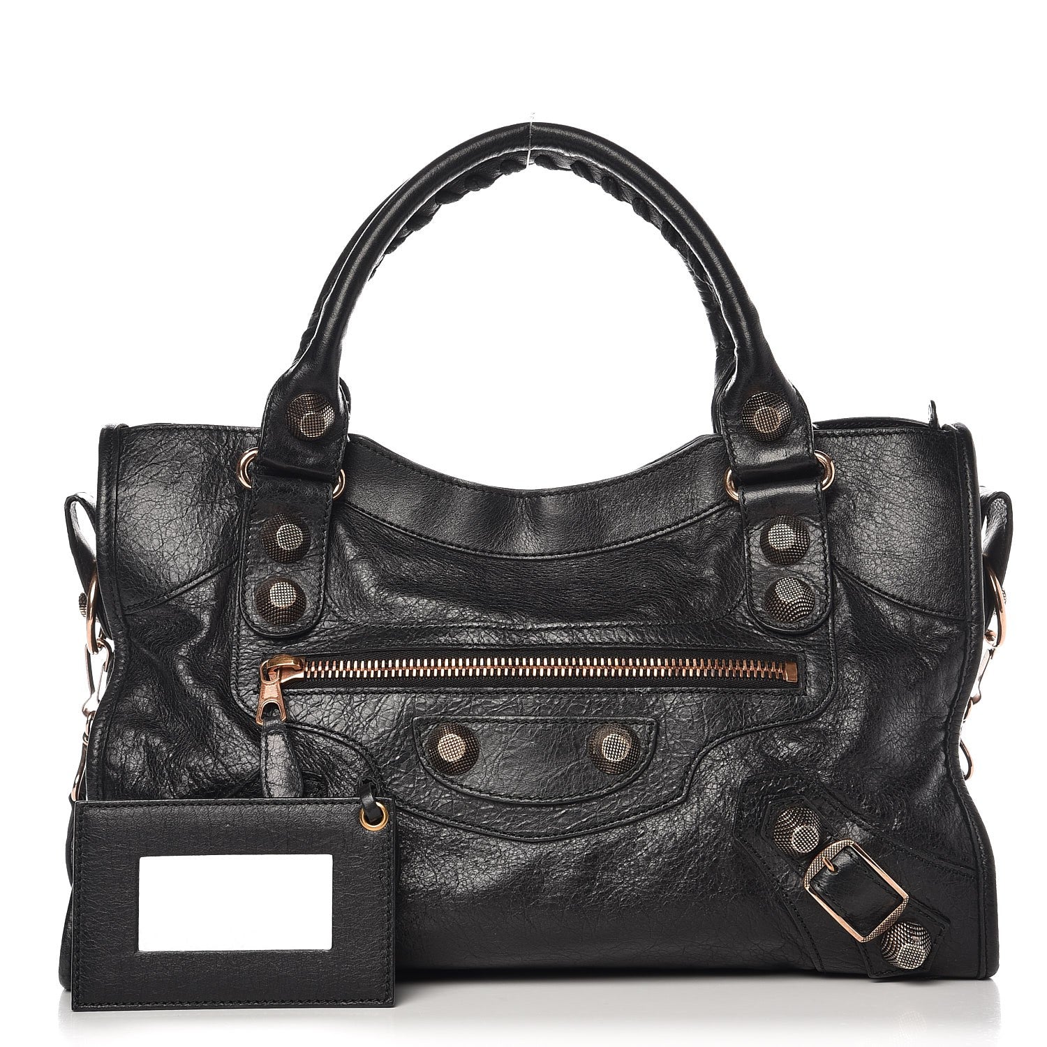 Balenciaga Agneau Giant 21 Rose Gold Hardware City Black 1 of 13