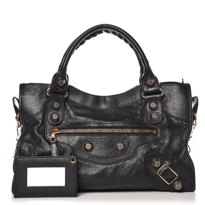 Balenciaga Agneau Giant 21 Rose Gold Hardware City Black 1 of 13
