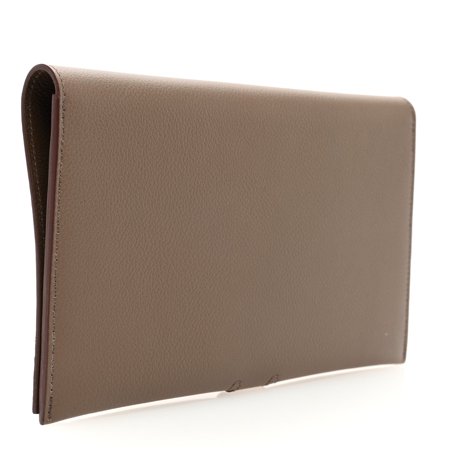 Hermes Evercolor RMS Toutenmain Wallet Etoupe 3 of 8