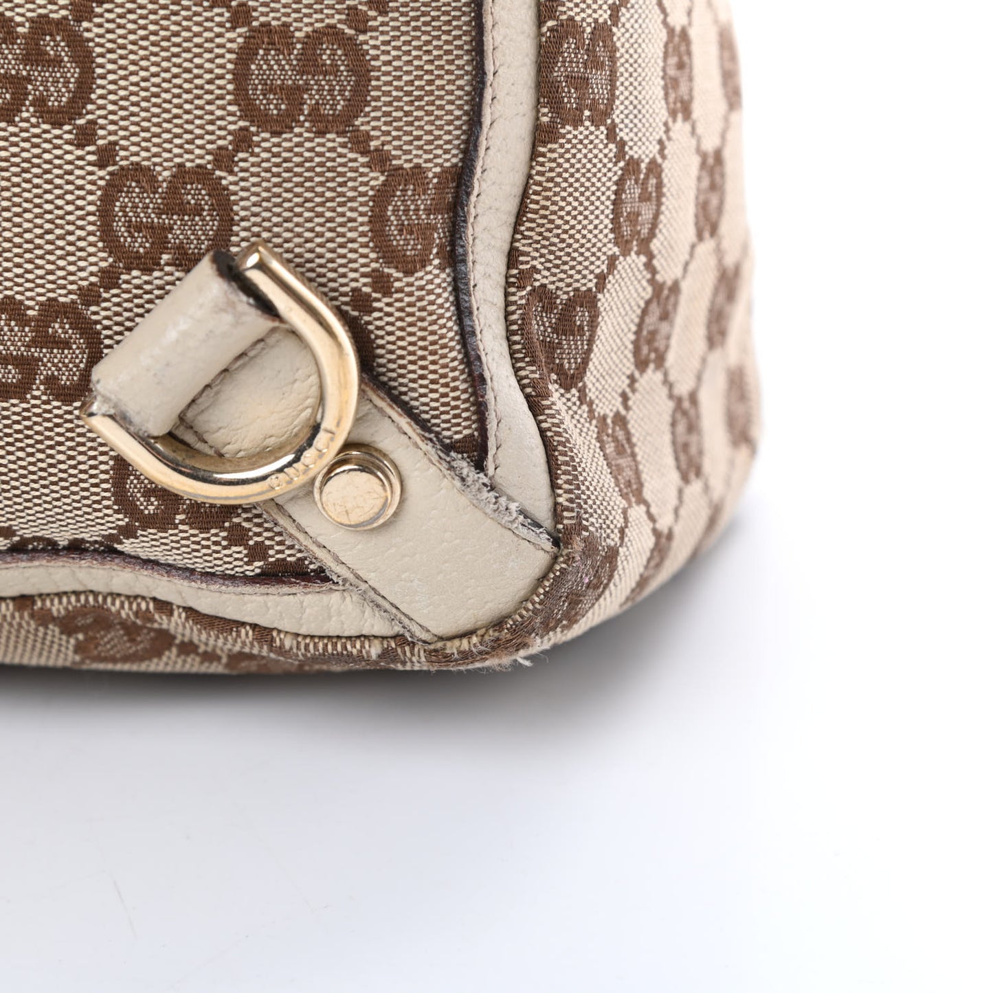 Monogram Large Abbey Tote Off White