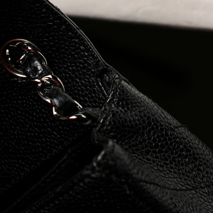 Chanel Caviar Quilted East West Flap Black 19 of 21