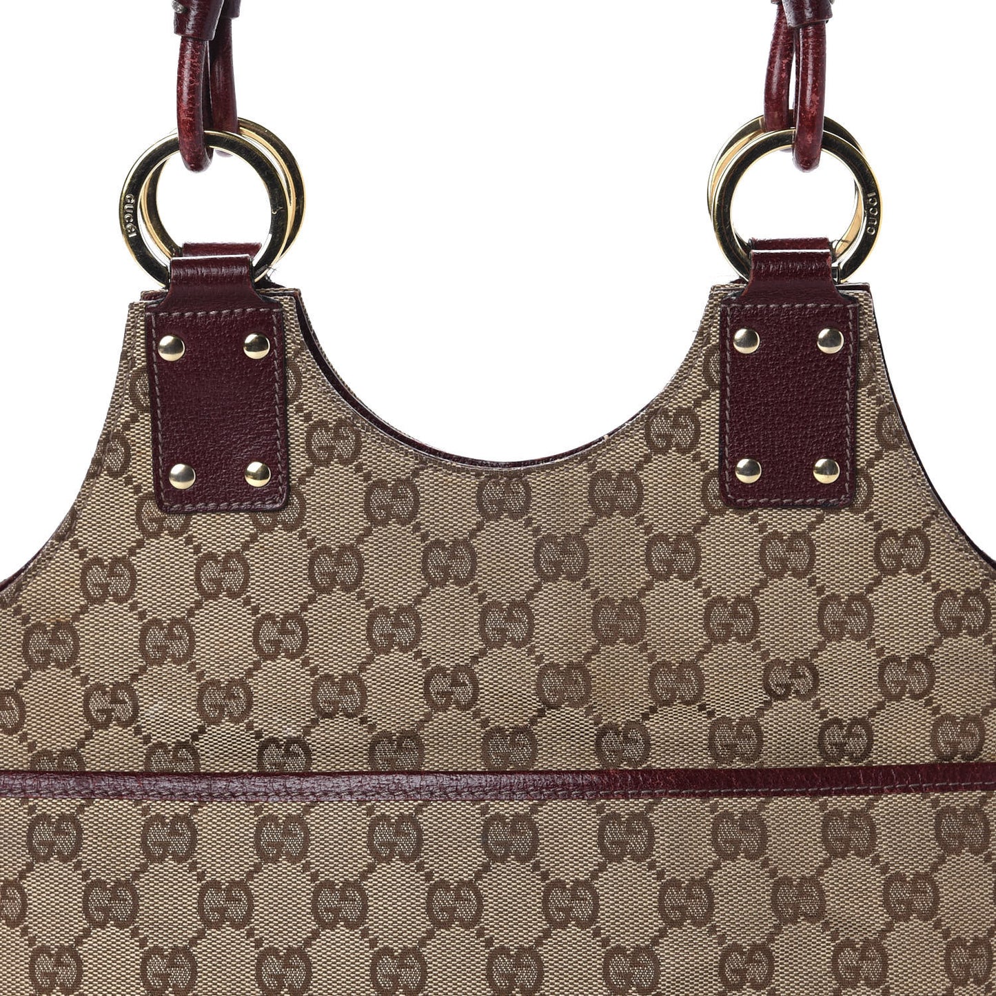 Monogram Shoulder Bag Red