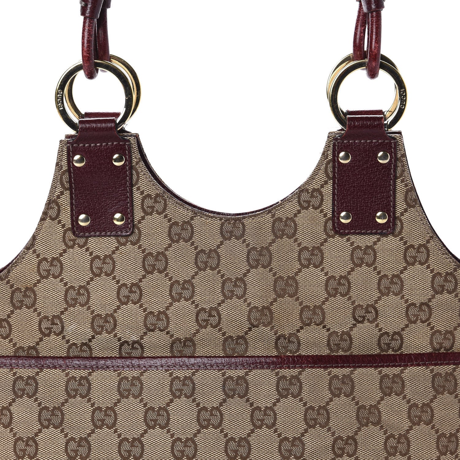Gucci Monogram Shoulder Bag Red 13 of 13