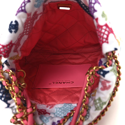 Chanel Lace Patchwork Mini Chanel 22 Multicolor 5 of 11