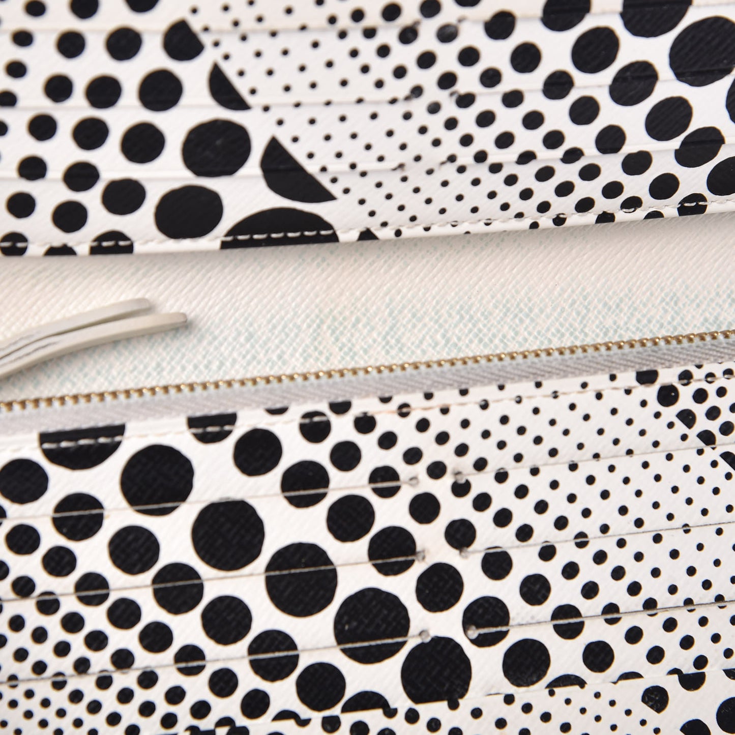 Monogram Kusama Waves Insolite Wallet White