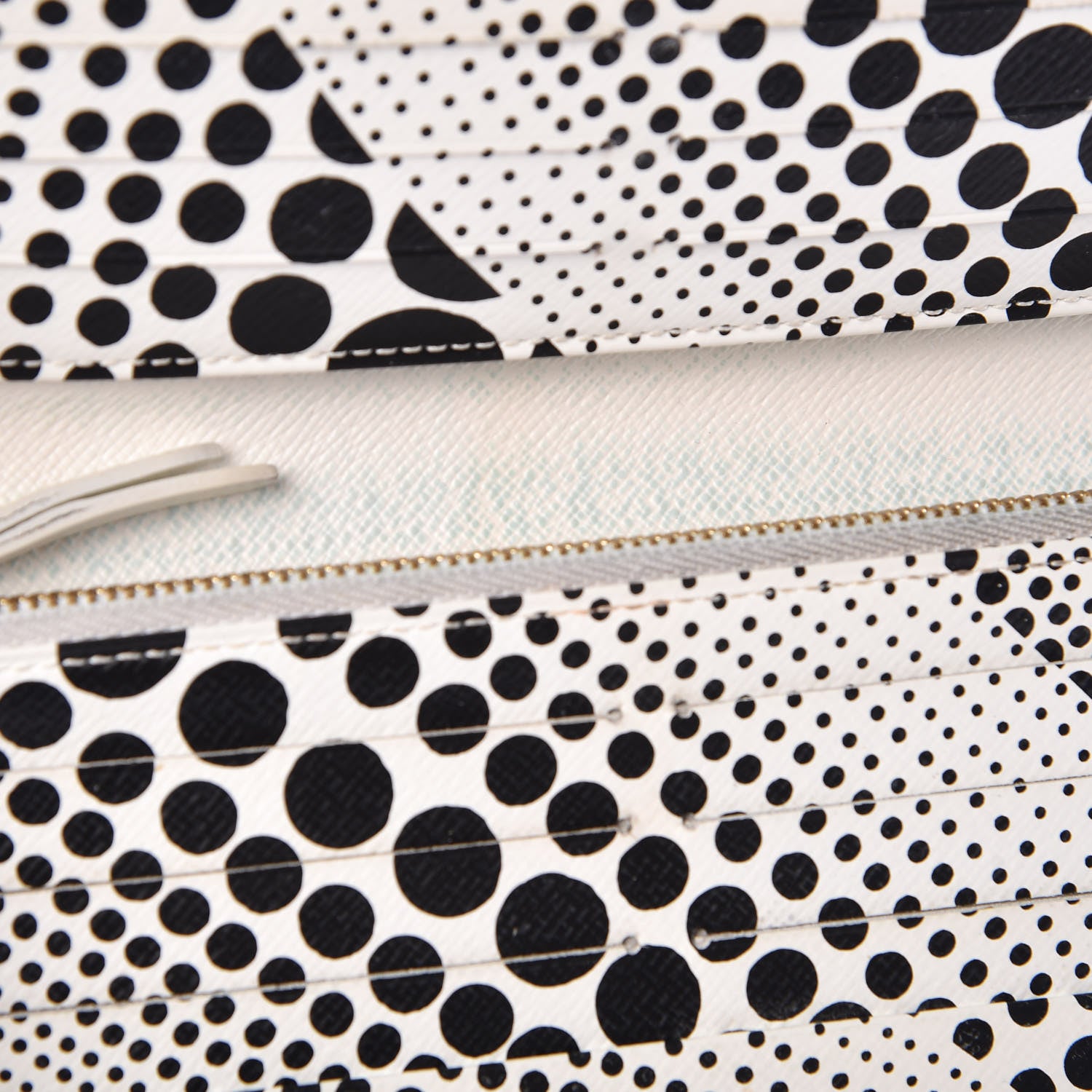 Louis Vuitton Monogram Kusama Waves Insolite Wallet White 7 of 13