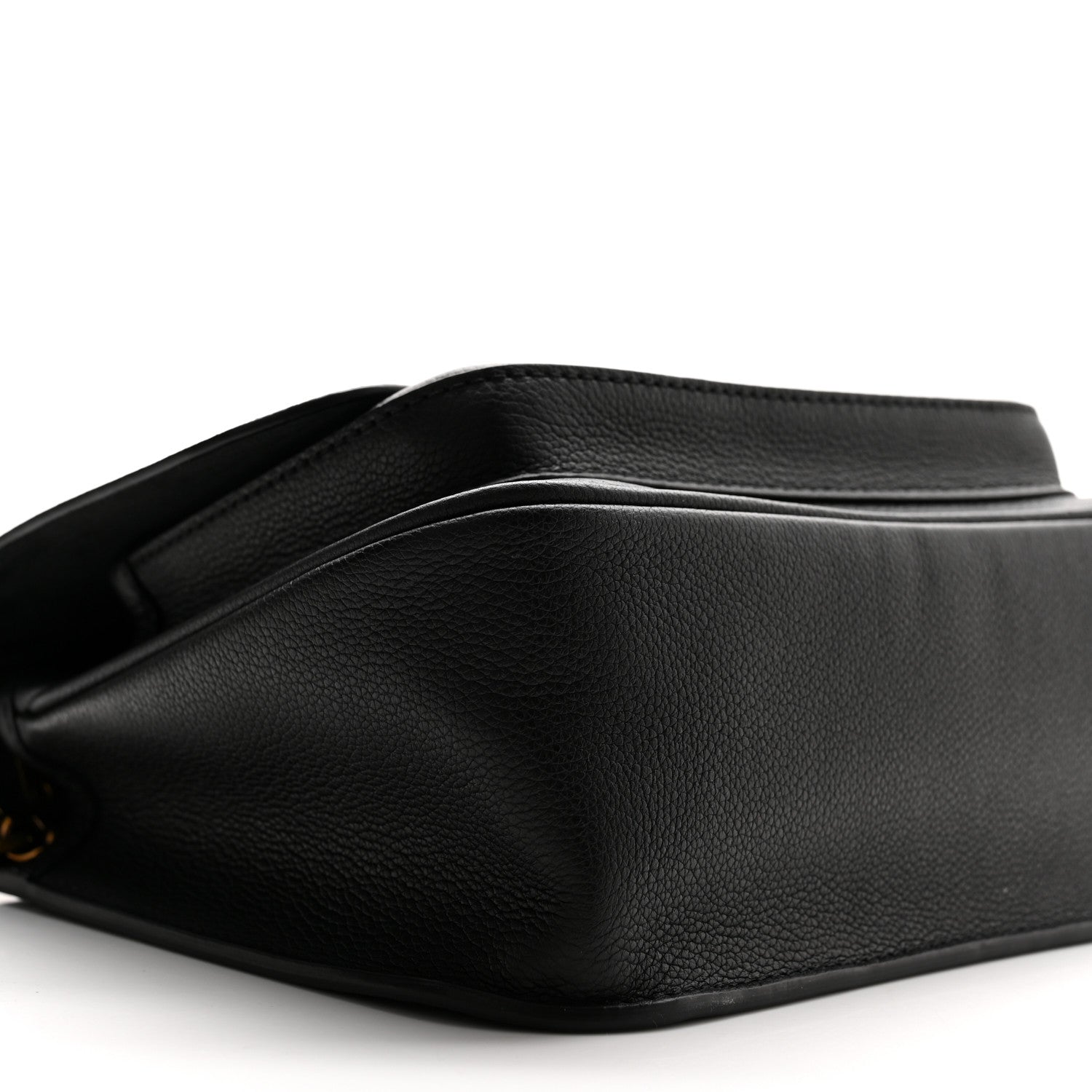 Louis Vuitton Grained Calfskin Lockme Chain Bag PM Black 8 of 9