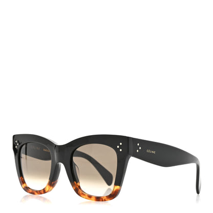 Celine Catherine Sunglasses CL 41098/F/S Black Havana  display picture 2