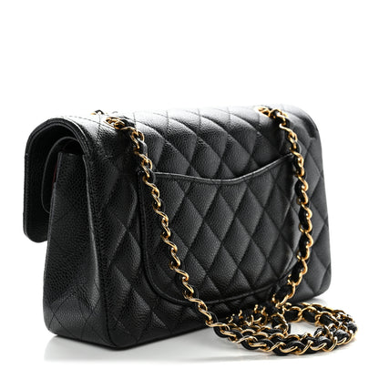 Chanel Caviar Quilted Small Double Flap Black 3 of 11