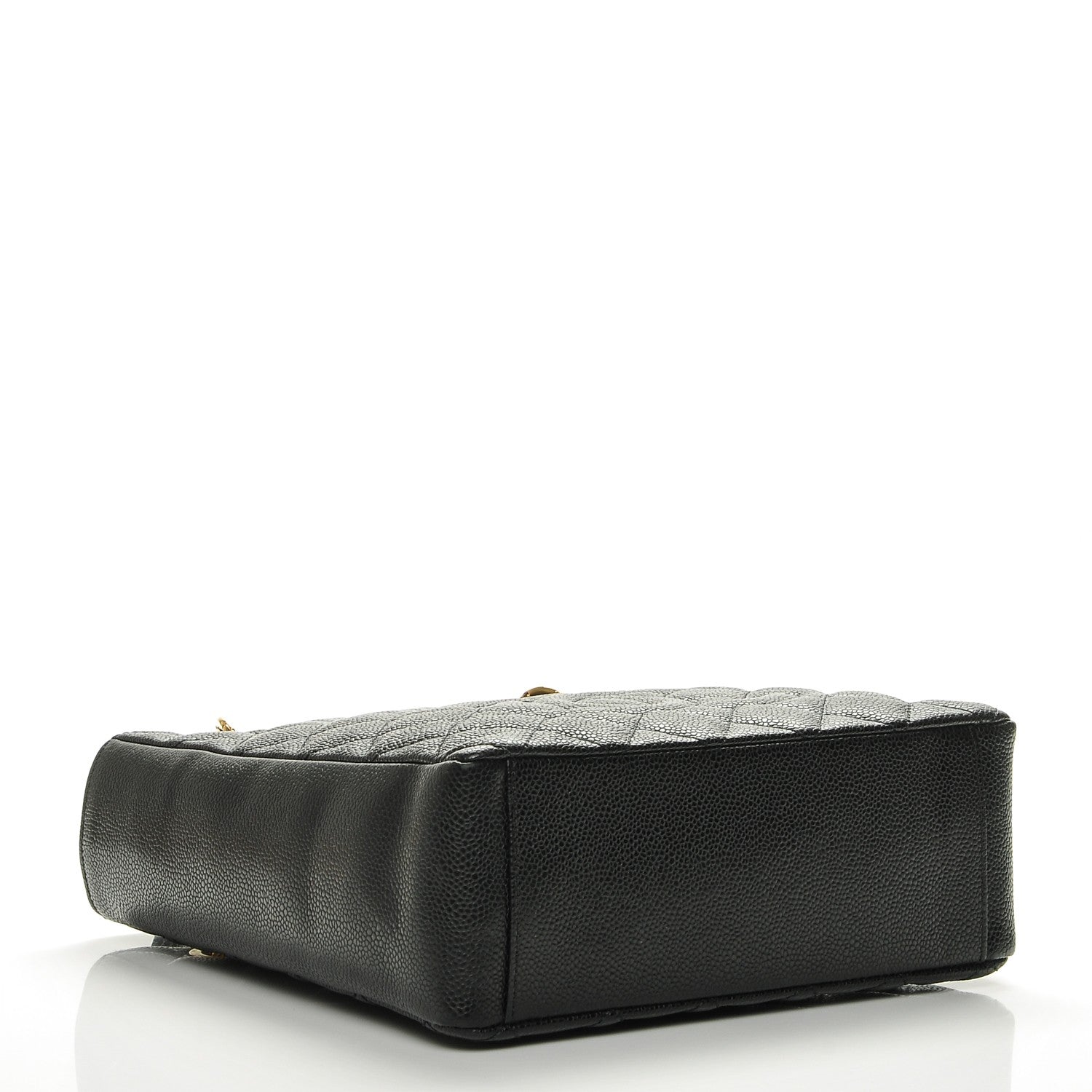 Chanel Caviar Quilted Petit Shopping Tote PST Black 4 of 7