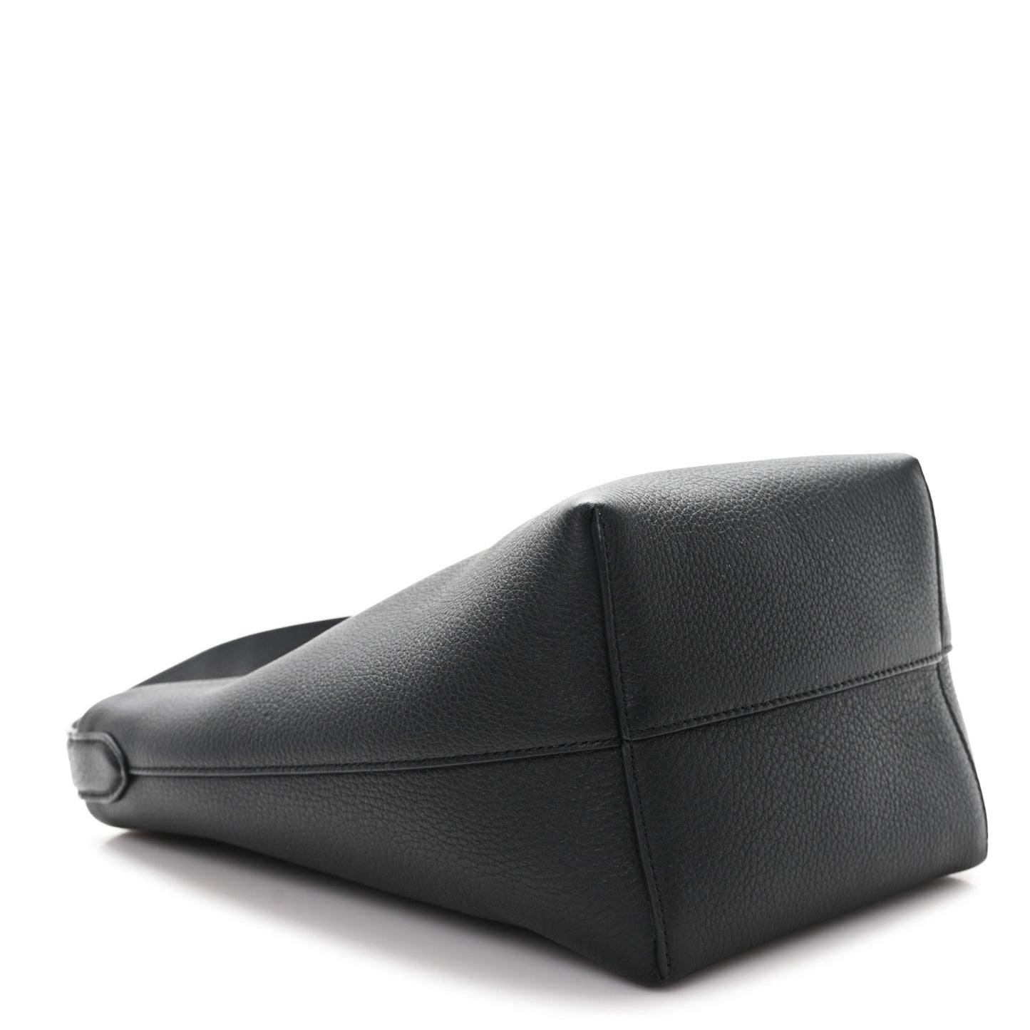 Grained Calfskin Small N/S Park Tote Black