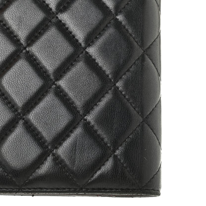 Chanel Lambskin Quilted Small Agenda Cover Black 10 of 15
