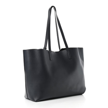 Saint Laurent Calfskin Large Shopping Tote Black 3 of 8