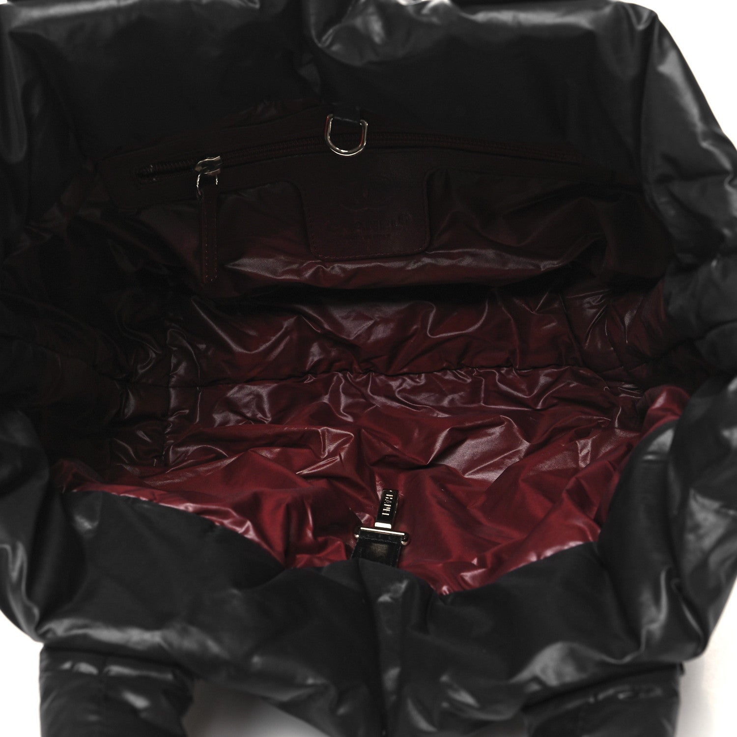 Chanel Nylon Quilted Small Coco Cocoon Tote Black 5 of 10