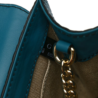 Gucci Microguccissima Mini Emily Shoulder Bag Deep Cobalt 7 of 9