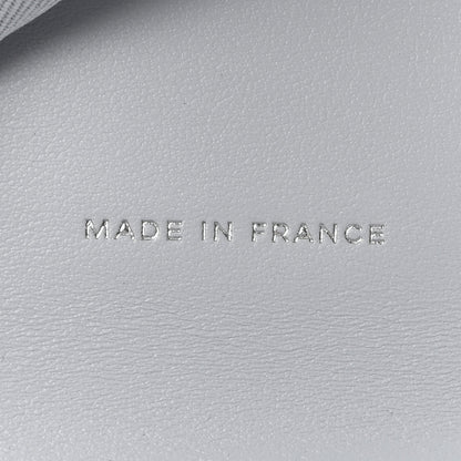 Chanel Caviar Quilted Compact Flap Wallet Light Grey 7 of 9