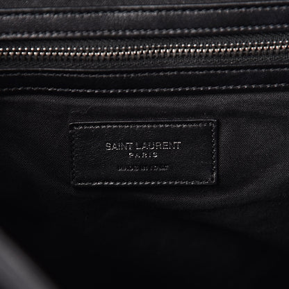 Saint Laurent Calfskin Fringe Festival Backpack Black 6 of 10