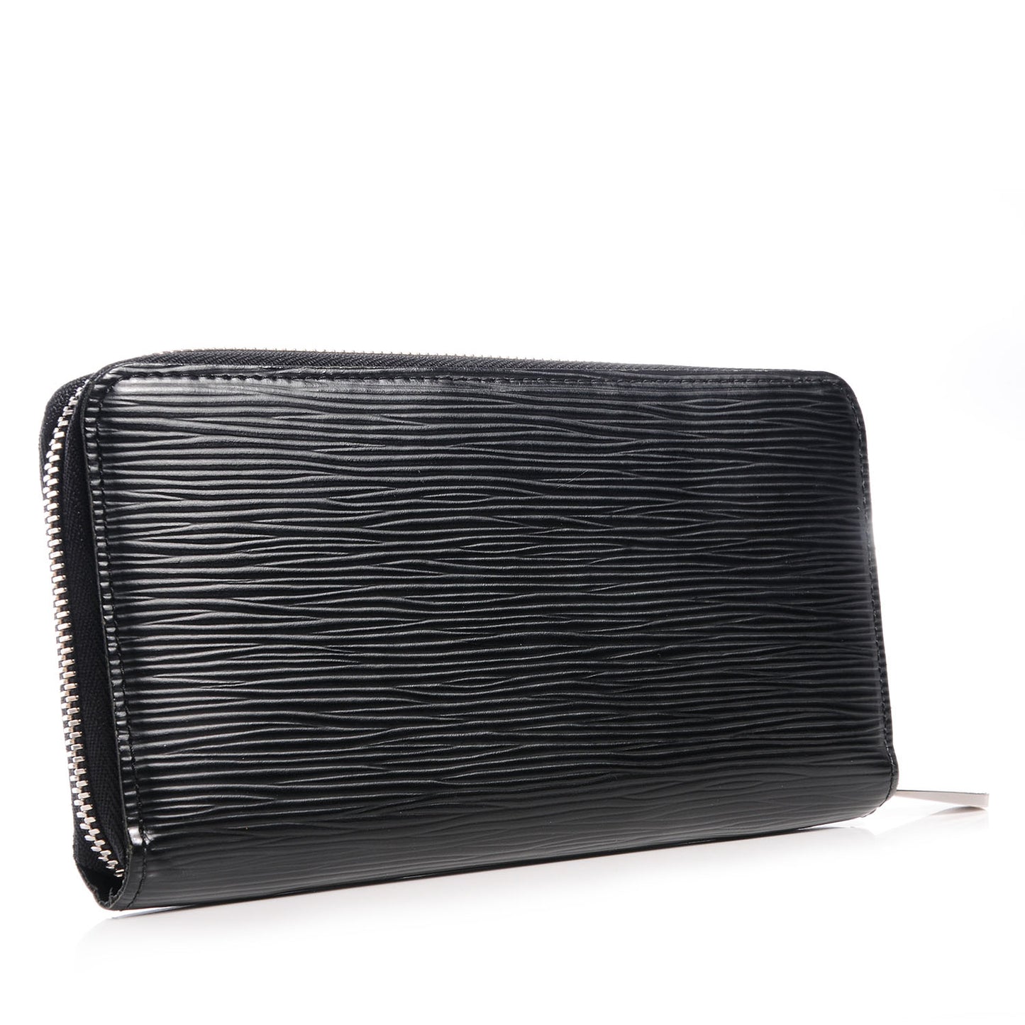 Epi Leather Zippy Wallet Black