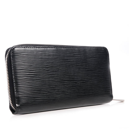 Louis Vuitton Epi Leather Zippy Wallet Black 3 of 7