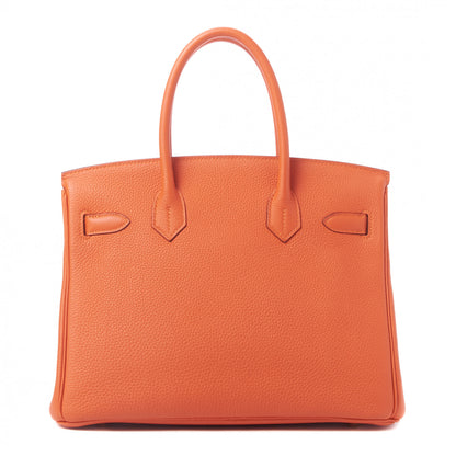 Hermes Togo Birkin 30 Feu 4 of 32
