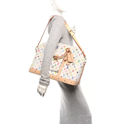 Louis Vuitton LV x TM Monogram Multicolor Alma Travel White 2 of 10