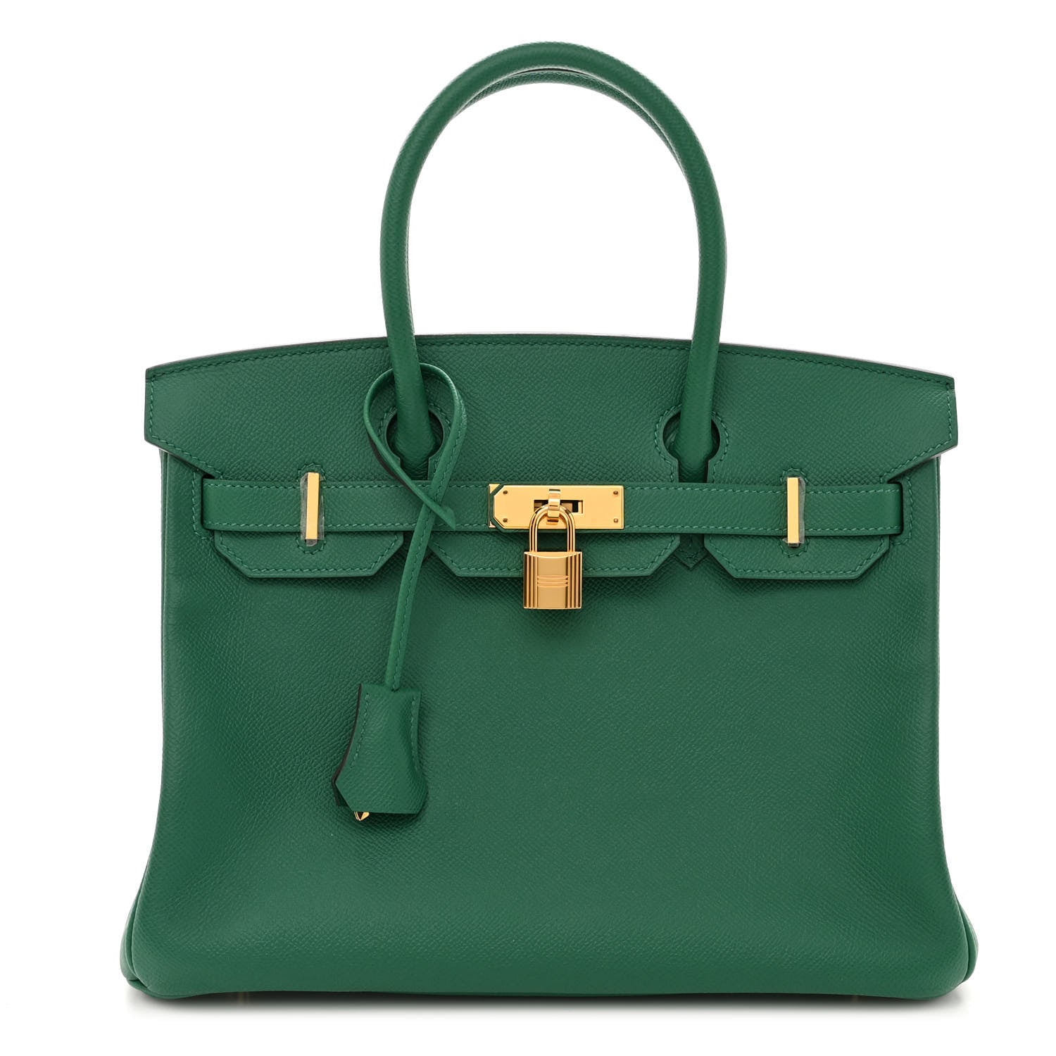Hermes Epsom Birkin 30 Vert Jade 1 of 11