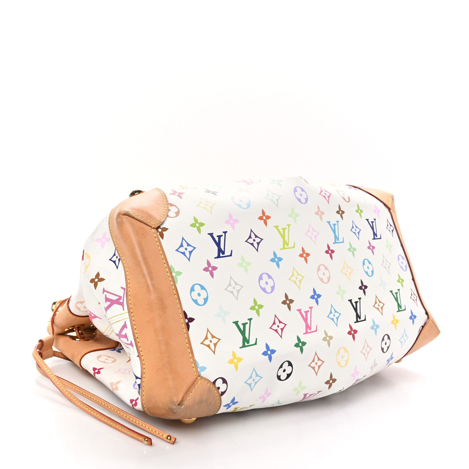 Louis Vuitton Monogram Multicolor Ursula White 4 of 13
