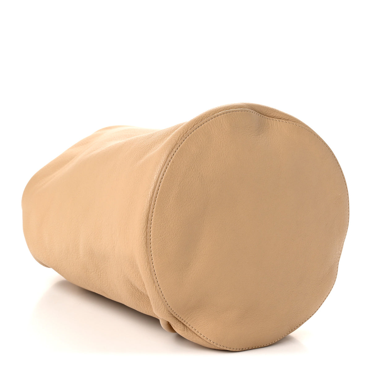 Grained Calfskin Sporty Backpack Beige