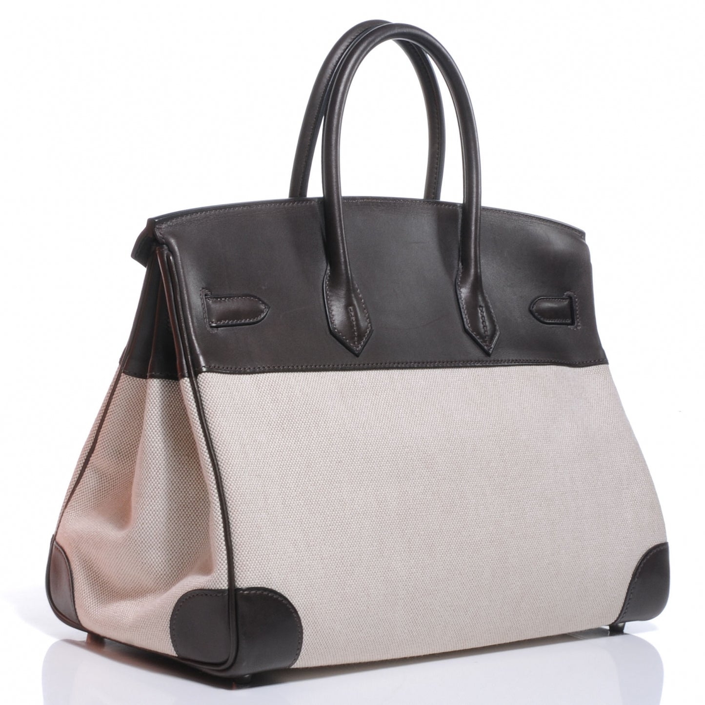 Toile Barenia Birkin 35 Ebene