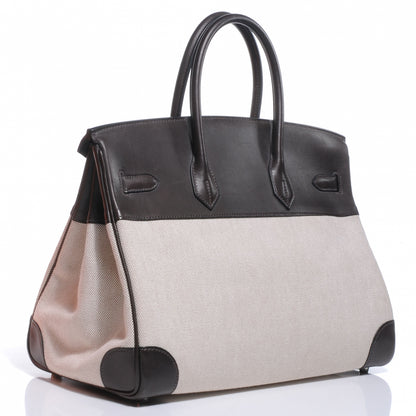 Hermes Toile Barenia Birkin 35 Ebene 3 of 9